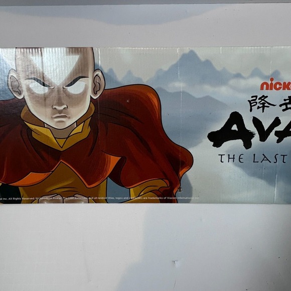 2021 Avatar The Last Airbender Nickelodeon Viacom Promotional Sign 24" x 8" Rare - Picture 4 of 6